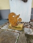 Preview: Rost Igel mit Pilz  - 24 cm hoch