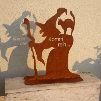 Hexe komm rein auf Platte