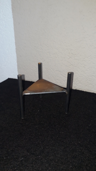 Topf aus Edelrost  zum bepflanzen ca. 16-17 cm hoch